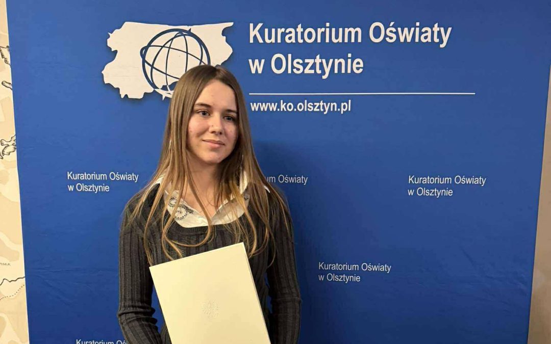 Stypendium Prezesa Rady Ministrów dla naszej uczennicy